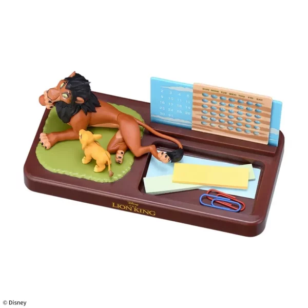 DISNEY The Lion King Simba & Scar perpetual calendar SEGA japan import - Image 2