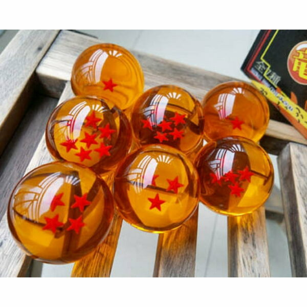 7Pcs Stars Dragon Ball Z Crystal Balls Set Collection - Image 3