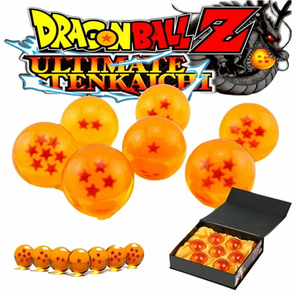 7Pcs Stars Dragon Ball Z Crystal Balls Set Collection
