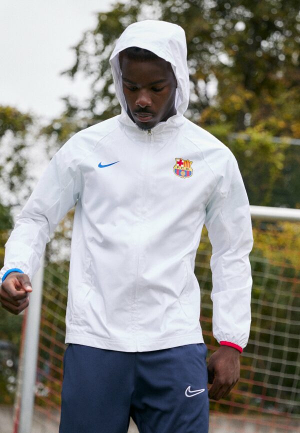 NIKE FC BARCELONA PRE MATCH JACKET Men Size XL - Image 3