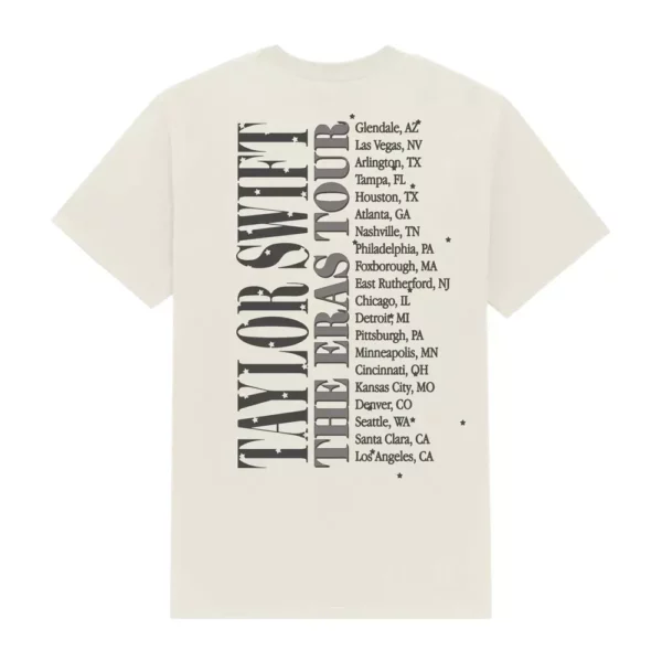 TAYLOR SWIFT ORIGINAL THE ERAS TOUR REPUTATION ALBUM T-SHIRT TEE SIZE M - Image 2