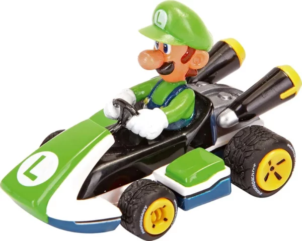 3 Pack Carrera Pull Speed MarioKart 1:43 Scale Vehicles - Image 2