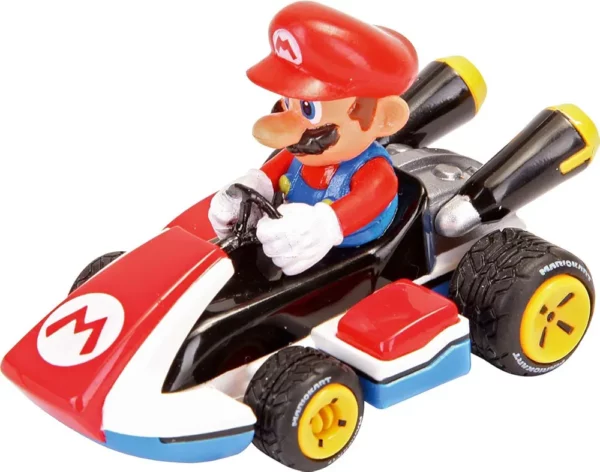 3 Pack Carrera Pull Speed MarioKart 1:43 Scale Vehicles - Image 3