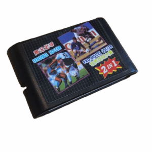 Vintage Sega Catridge 2in1 Sensible Soccer and Pro Moves Soccer
