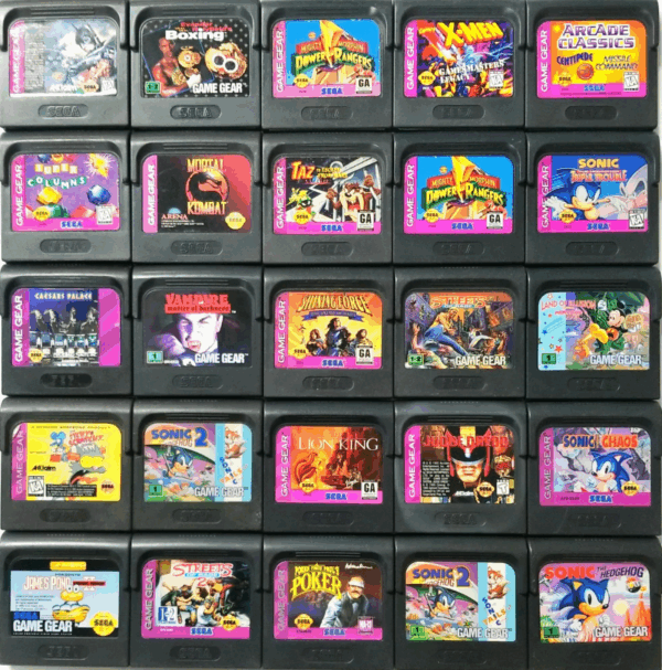 Vintage Game Gear Catridge
