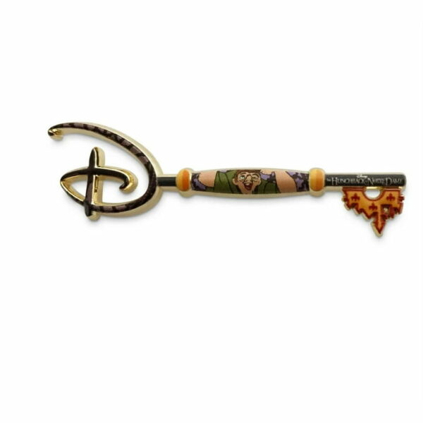 Disney The Hunchback of Notre Dame 25th Collectible Key Pin New with Card - Image 2