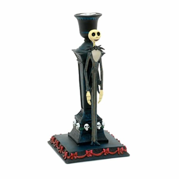 Disney Nightmare Before Christmas Jack Skellington Candle Holder Light