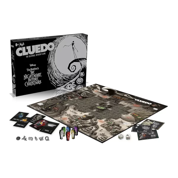 Winning Moves Nightmare Before Christmas Cluedo