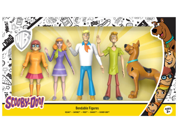 Scooby-Doo Bendable Figure Box Set