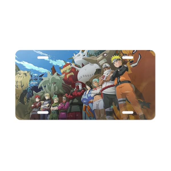 Naruto Metal Sign