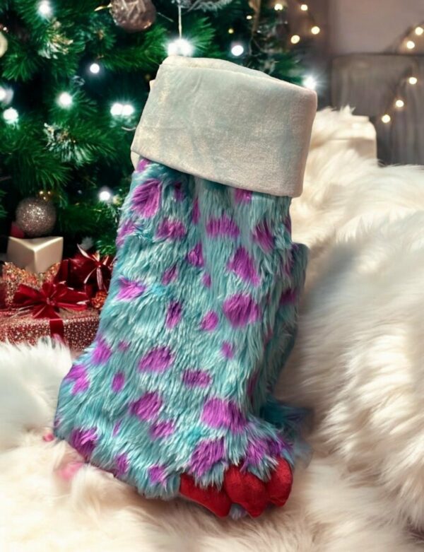 Disney Parks Pixar Monsters Inc Sulley Holiday Christmas Stocking - Image 4