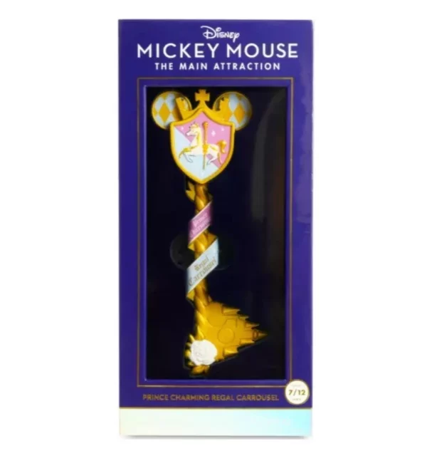 DISNEY MICKEY MOUSE THE MAIN ATTRACTION PRINCE CHARMING CAROUSEL CEREMONY KEY