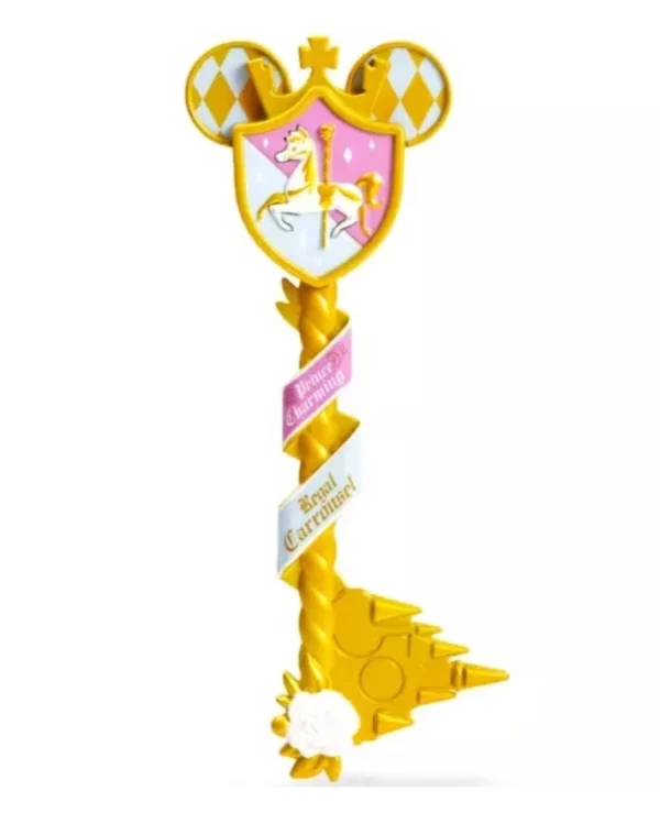 DISNEY MICKEY MOUSE THE MAIN ATTRACTION PRINCE CHARMING CAROUSEL CEREMONY KEY - Image 3