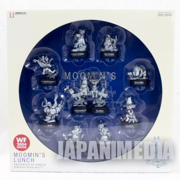 Hokuriku Seika Wonder Festival Limited EditionNot For Sale Item Moomin's Lunch WF2004 Silver Ver.