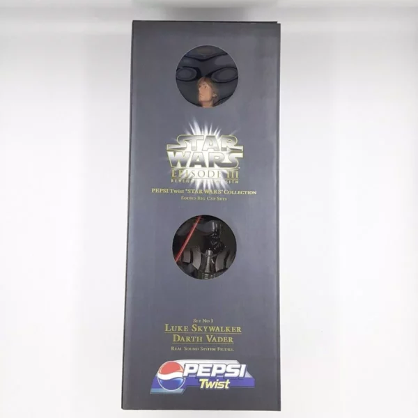 PEPSI TWIST Star Wars III Novelty Sound Set No.1 LUKE SKYWALKER & DARTH VADER - Image 2