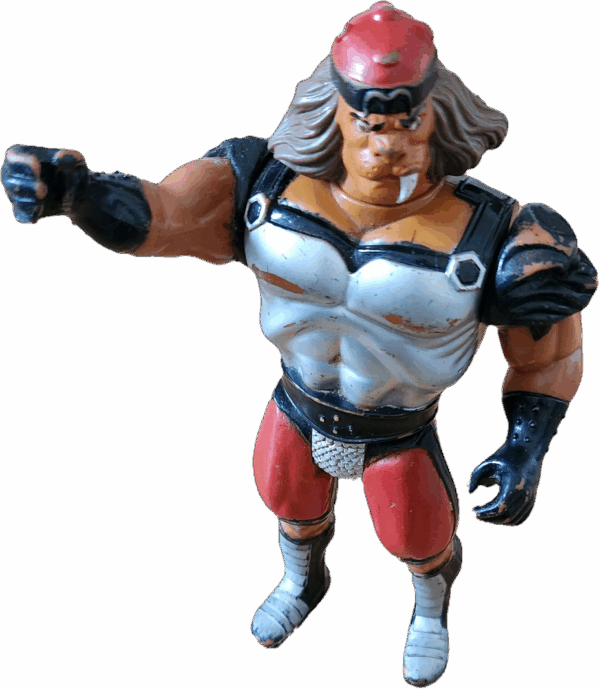 GRUNE THE DESTROYER 1985 Thundercats 7" Telepix Action Figure Snaggletooth Tiger