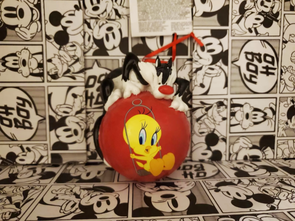 Silvester Tweety Ornament