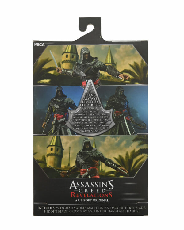 NECA Assassin’s Creed: Revelations Ezio Auditore 7″ Scale Action Figure - Image 3