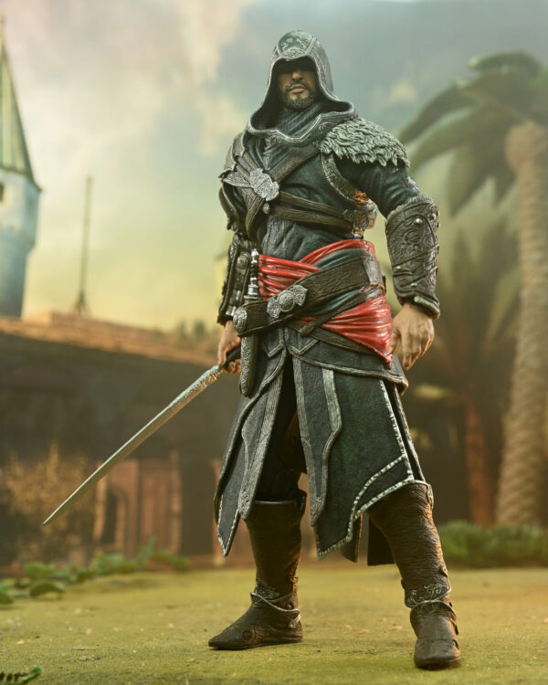 NECA Assassin’s Creed: Revelations Ezio Auditore 7″ Scale Action Figure - Image 5
