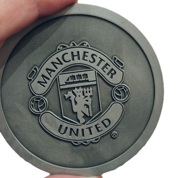 MANCHESTER UNITED METAL COASTER