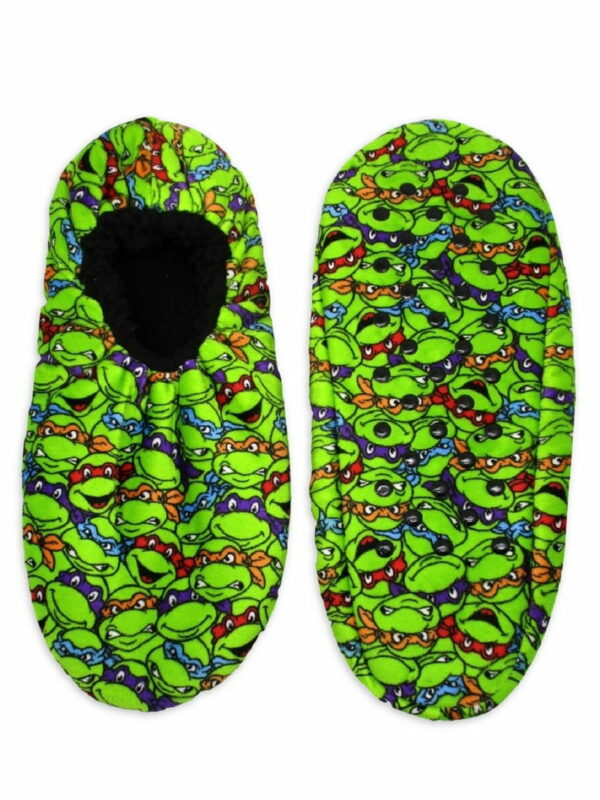 Ninja Turtles, Men's Fuzzy Babba Slipper - Image 2