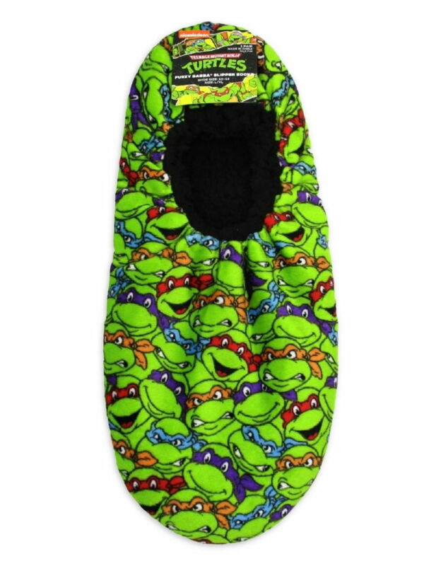 Ninja Turtles, Men's Fuzzy Babba Slipper