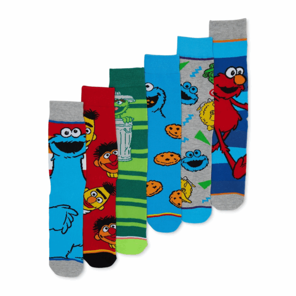 SESAME STREET 6 PAIR PACK - Image 2