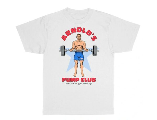 Arnold's Pump Club Tshirt Size M