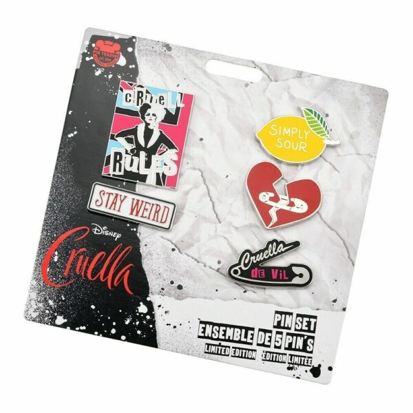 Cruella Pins Set