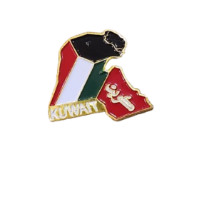 دبوس خريطة الكويت